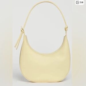 Reformation Rosetta Mini Tote in Butter Yellow 🧈